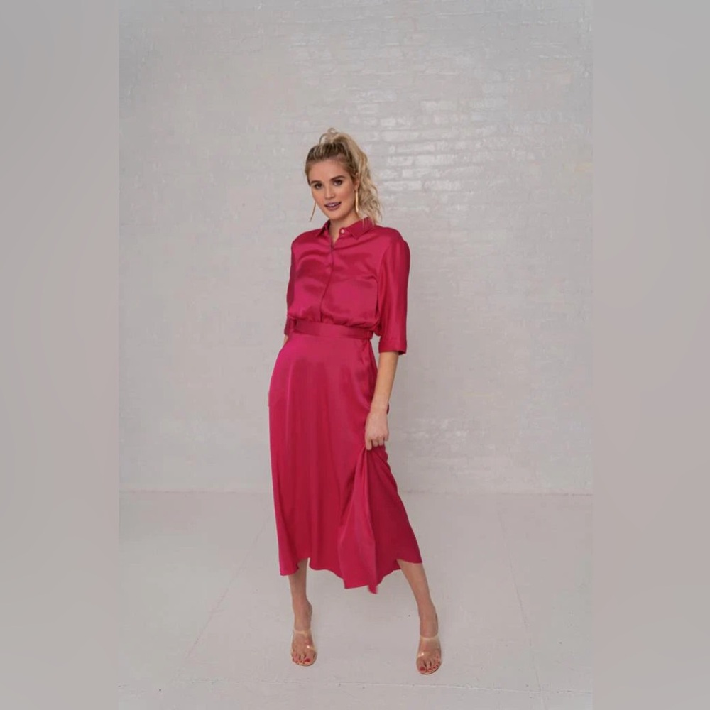 Third By Cee Femme Dress in Hot Pink or Navy